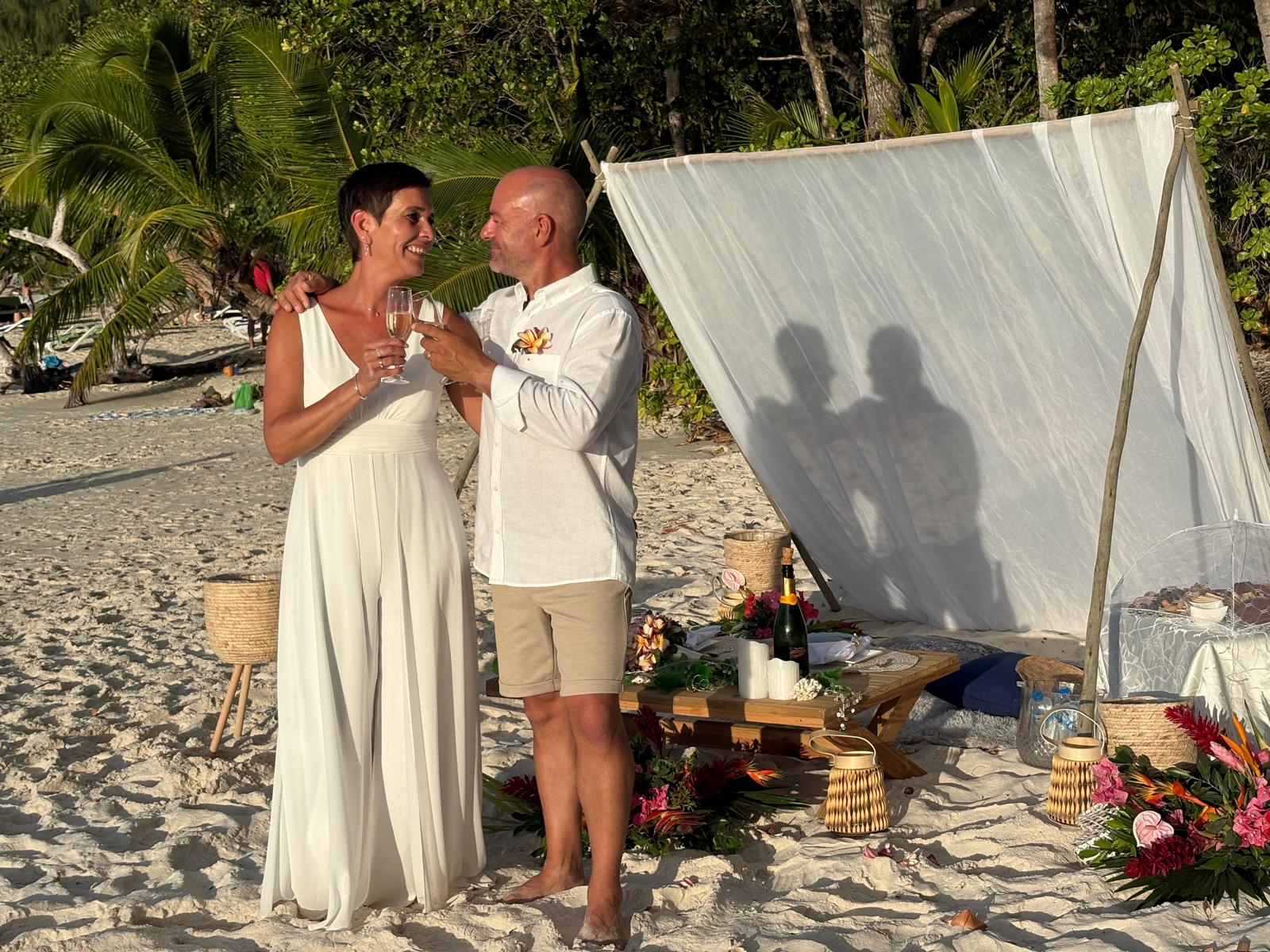 Photo Mariage aux Seychelles de Déborah & Stephane 
